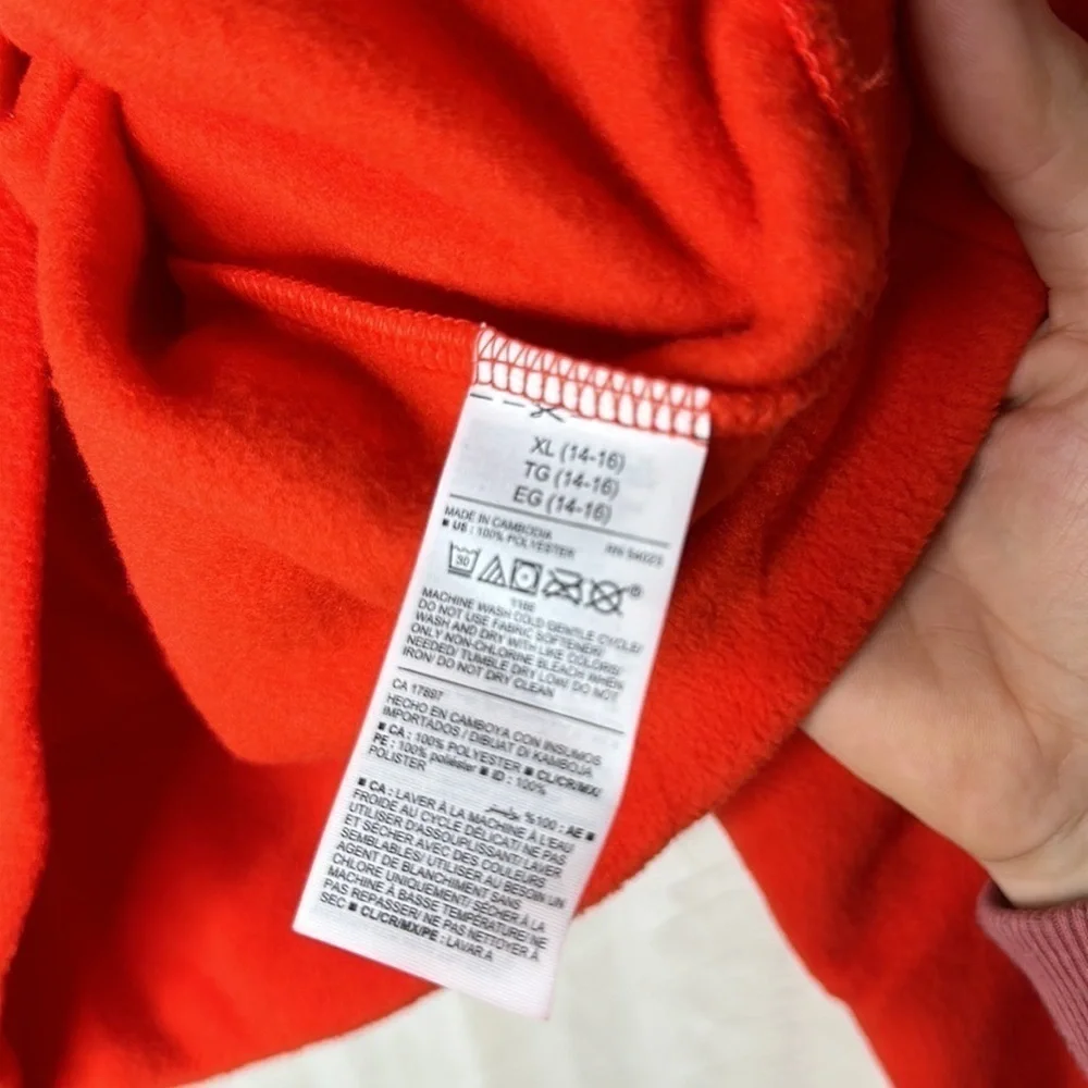 ❤️🆕 OLD NAVY GIRLS GO WARM FLEECE PULLOVER Size XL